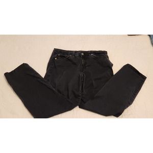 CALVIN KLEIN Black Jeans Women 8 Skinny Crop